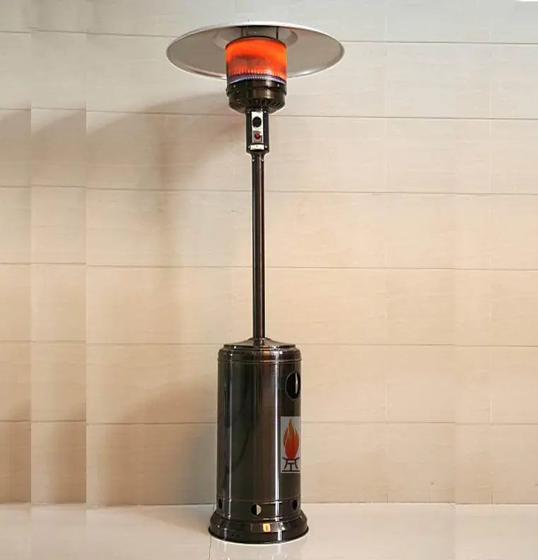 Outdoor Propane Patio Heater Stainless Steel Heat Lamp Post