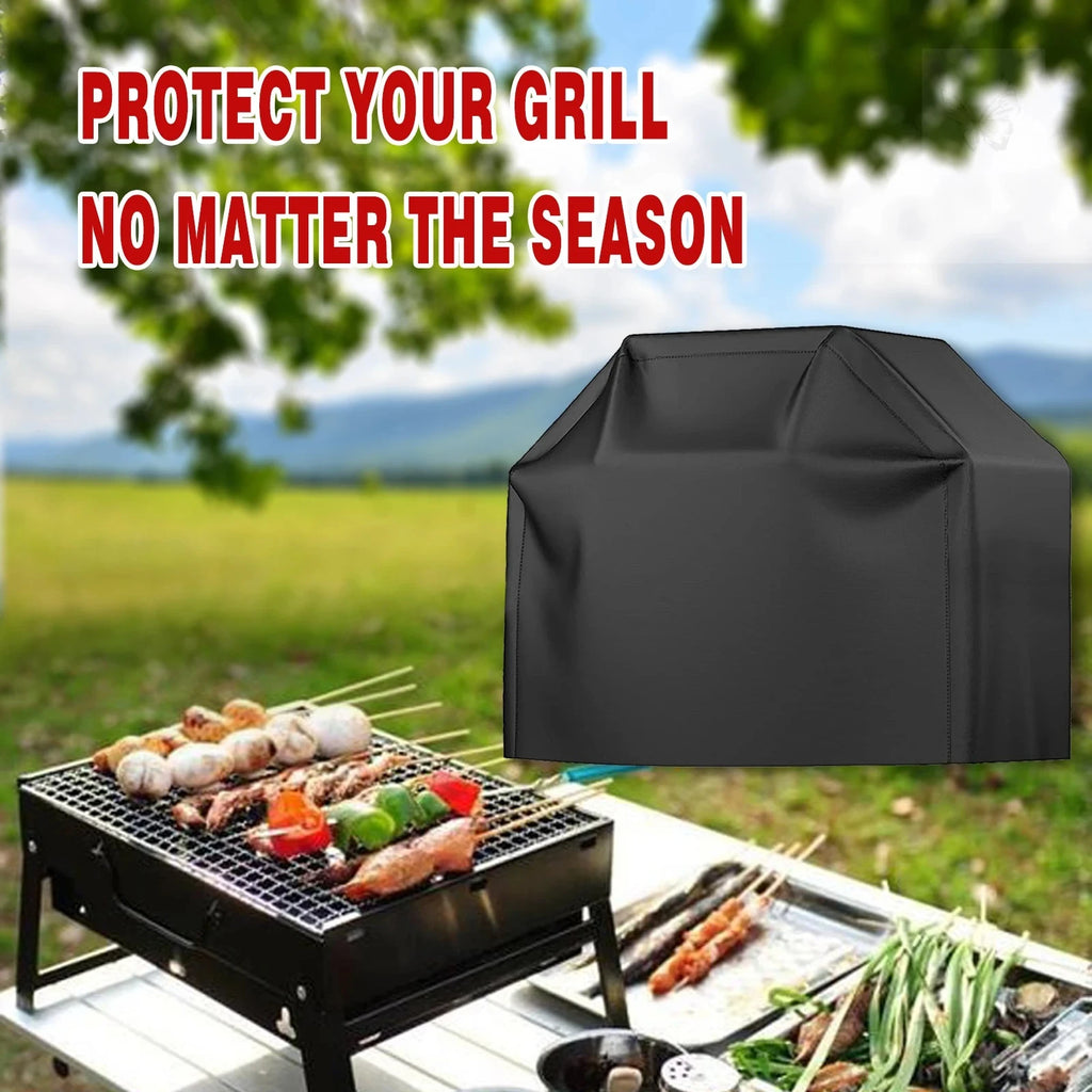 Heavy Duty Waterproof Barbecue Gas Grill Cover Dustproof Outdoor Protector