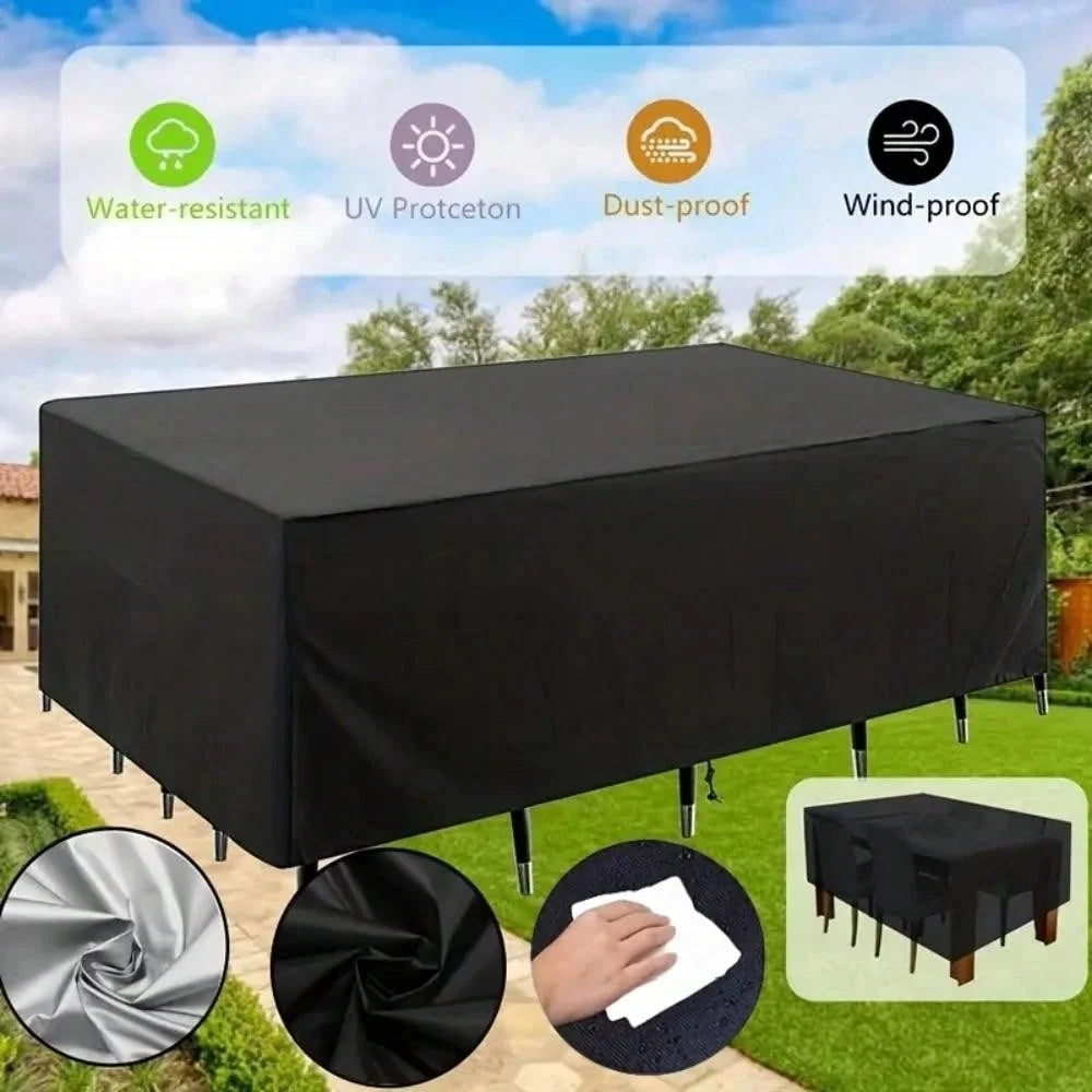 Waterproof Outdoor Garden Furniture Cover Dustproof Table Chair Protector