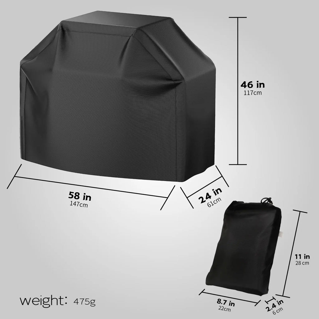 Heavy Duty Waterproof Barbecue Gas Grill Cover Dustproof Outdoor Protector