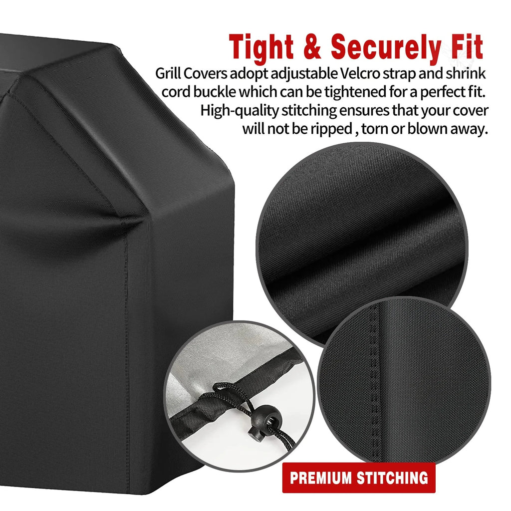 Heavy Duty Waterproof Barbecue Gas Grill Cover Dustproof Outdoor Protector
