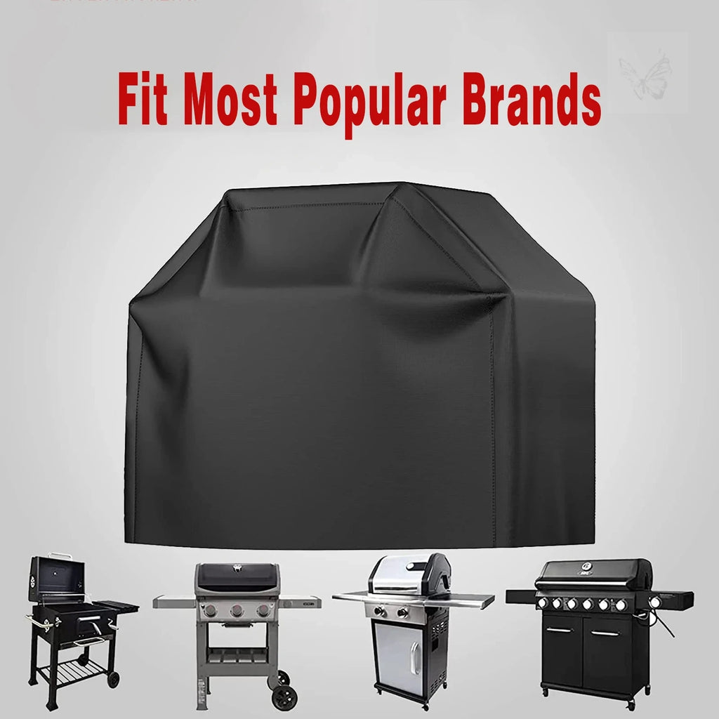 Heavy Duty Waterproof Barbecue Gas Grill Cover Dustproof Outdoor Protector