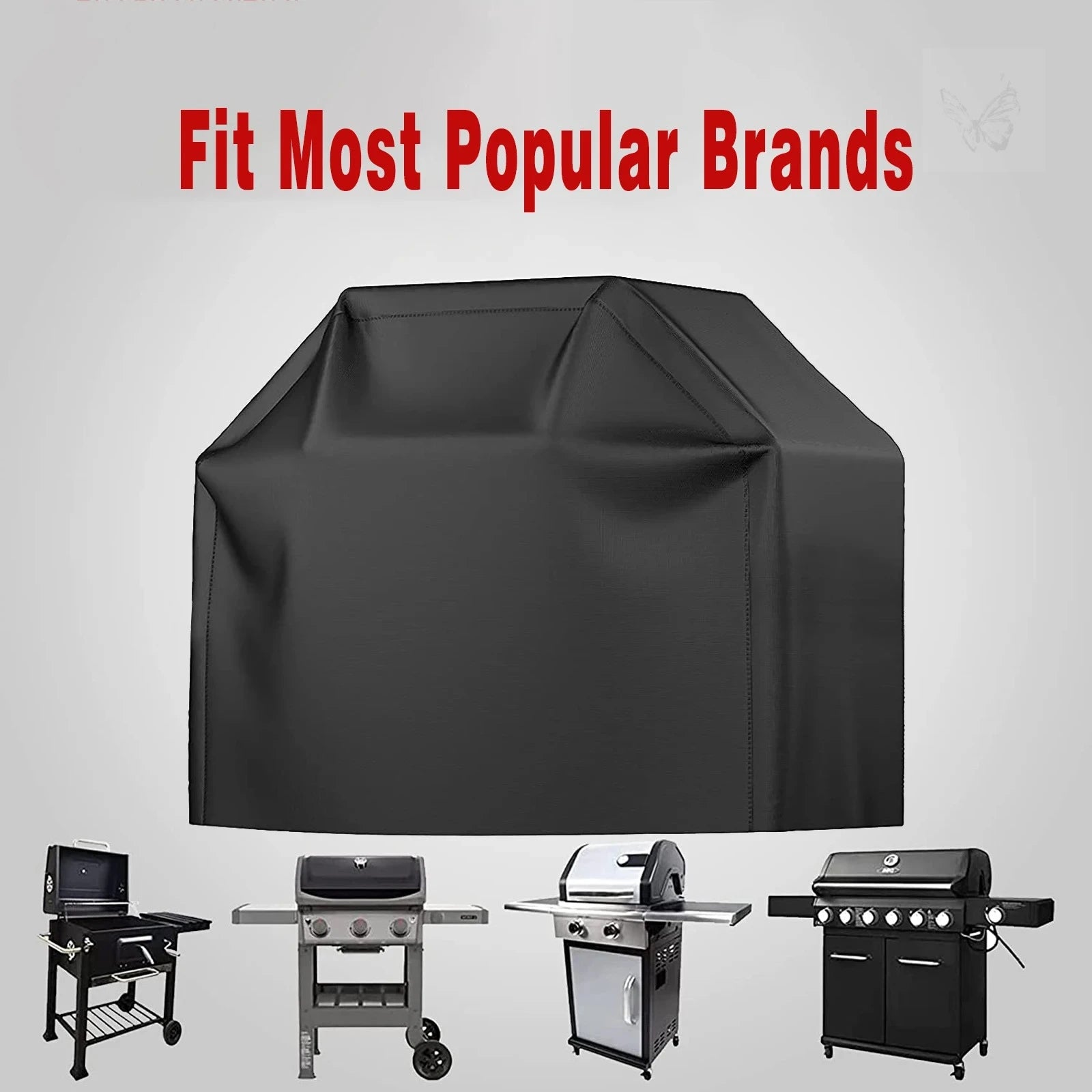 Heavy Duty Waterproof Barbecue Gas Grill Cover Dustproof Outdoor Protector