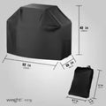 Heavy Duty Waterproof Barbecue Gas Grill Cover Dustproof Outdoor Protector